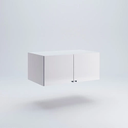 Nadstawka Flory 2 drzwi biały połysk