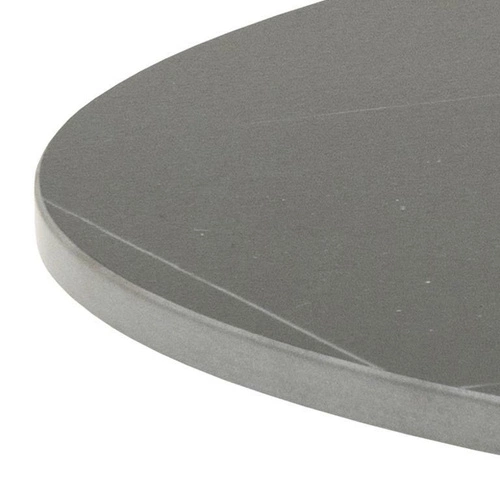 Stolik kawowy Malta okrągły 90 cm czarny marmurowy ceramiczny nowoczesny do salonu Actona