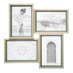 Ramka na 4 zdjęcia Moly zielona