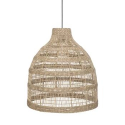 Lampa wisząca boho Sea view 45cm naturalna z wikliny do salonu i nad stół Atmosphera