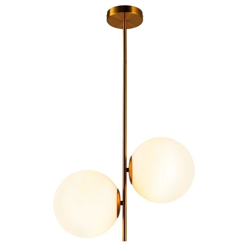 Lampa wisząca VENUS-2 mosiądz 44 cm OUTLET