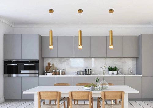 Lampa Wisząca Austin Slim 300 mm Złoty