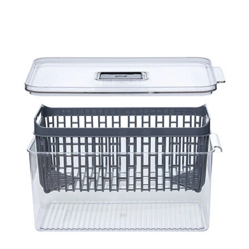 Organizer do lodówki z koszykiem Tidy 32x16 cm
