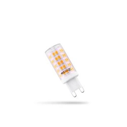 Żarówka LED G9 4,5W 3000K ciepła nowoczesna transparentna do lamp Sollux Lighting