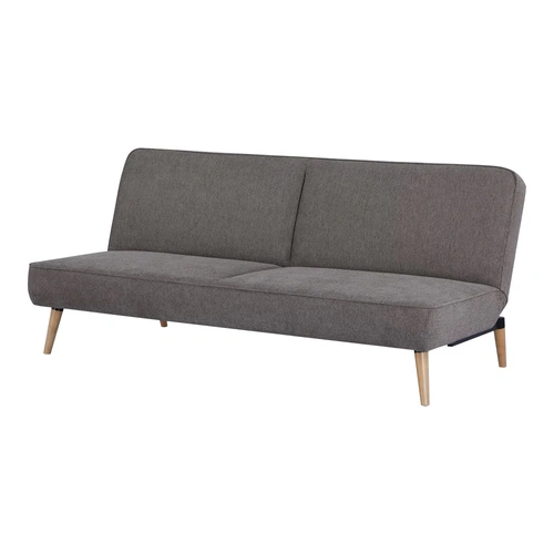 Sofa Swan brązowa nowoczesna 3 osobowa do salonu