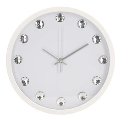 Zegar Intesi Diamanti biały