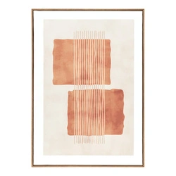 Obraz dekoracyjny Mina nr 2 beżowo‑brązowy 50x70 House Nordic do salonu