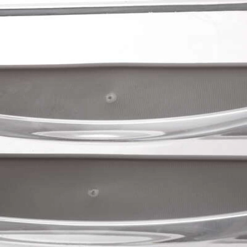 Organizer do szuflady 5 przegródek szary