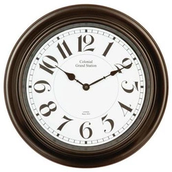 Zegar Moldi 40cm czarny