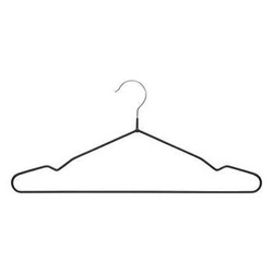 Zestaw 5 czarnych metalowych wieszaków na ubrania do szafy 5five simply smart obrotowe