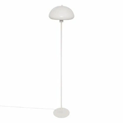 Lampa stojąca do salonu Savio 140 cm biała nowoczesna metalowa Atmosphera