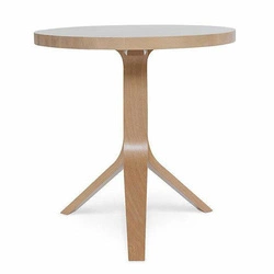 Okrągły stół do jadalni Hey FAMEG 80 cm nowoczesny dąb personalizowany do kuchni