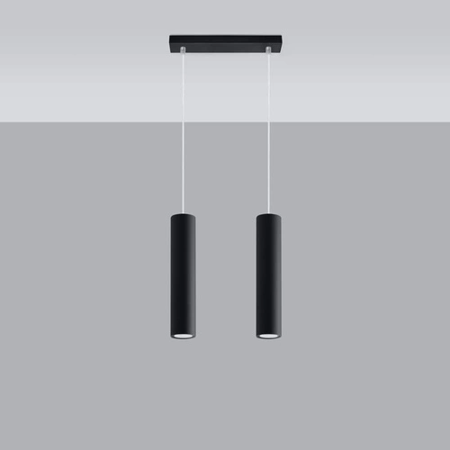 Lampa wisząca LAGOS 2 czarny