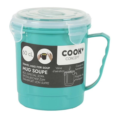 Kubek na zupę 630ml niebieski