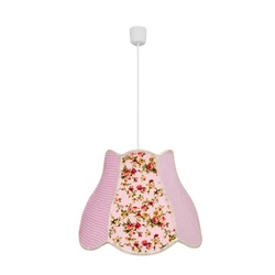 Lampa wisząca Zuza 35 1x60W E27 różowy