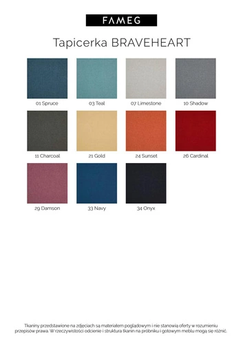 Hoker tapicerowany Fameg Cleo do kuchni i jadalni, nowoczesny, drewniany, z oparciem, personalizowany 75 cm