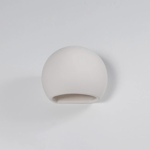 Kinkiet ścienny ceramiczny GLOBE biały nowoczesny do salonu i sypialni Sollux Lighting