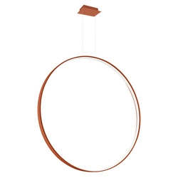 Lampa wisząca RIO 110 ochra czerwona LED 3000K