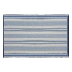 Dywan zewnętrzny nowoczesny niebieski 120x180 Atmosphera do tarasu i przedpokoju łatwy w czyszczeniu