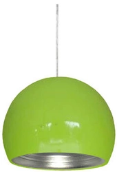 Lampa wisząca Pictor 25 1x60W E27 zielony/srebrny odbłyśnik