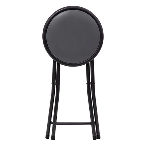 Taboret składany szary 5five simply smart nowoczesny metalowy do kuchni i jadalni 45 cm