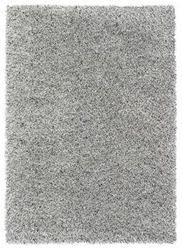 Dywan shaggy do salonu Shaggy Flamenco szary nowoczesny wełniany 200x280cm łatwe czyszczenie