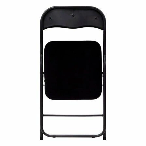 Krzesło składane VIC czarne metalowe nowoczesne do jadalni i kuchni 5five simply smart