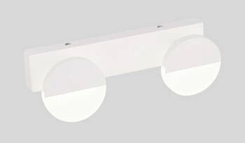 Kinkiet łazienkowy LED Sing biały nowoczesny 2-punktowy nad lustro 30 cm CANDELLUX