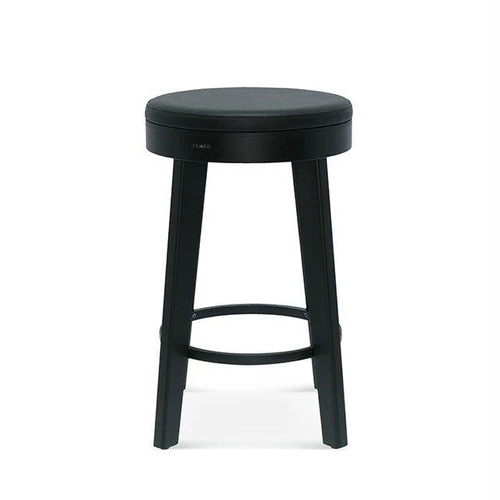 Hoker tapicerowany Ufo FAMEG 65 cm nowoczesny drewniany personalizowany do kuchni i jadalni