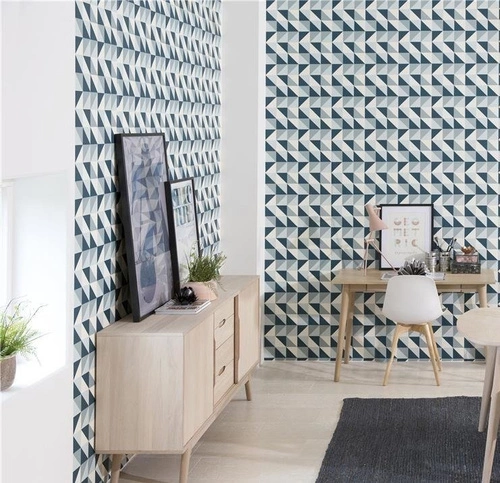 Biurko do pracy z szufladami Marte dębowe nowoczesne 120 cm skandynawskie Actona