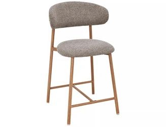 Hoker Pasco slim tapicerowany cappuccino do kuchni dąb nowoczesny