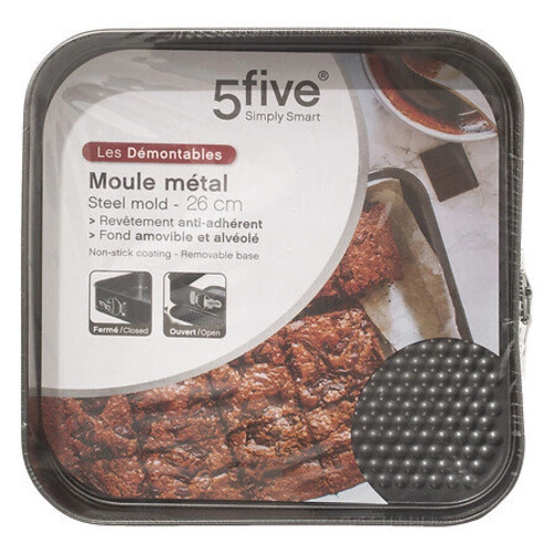 Forma do pieczenia z wyjmowanym bokiem    kwadratowa