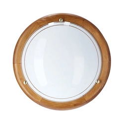 Plafon 1030 plaf 30 drewno standard 1x60W E27 dąb