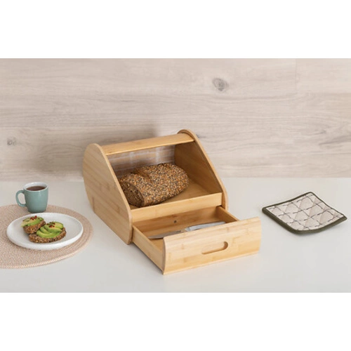 Chlebak bambusowy naturalny