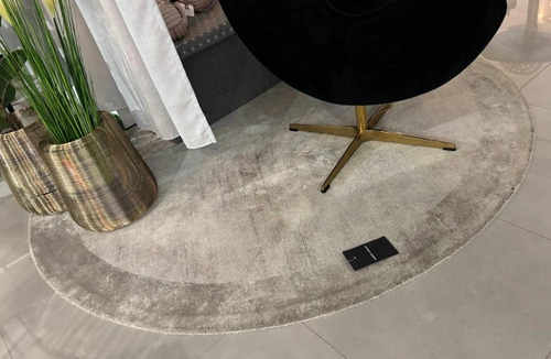 Dywan Tere Light Gray śr 200 Handmade OUTLET