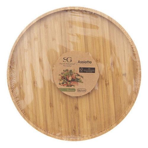 Taca do serwowania 26,5 cm bambusowa