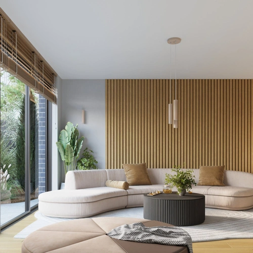 Lampa wisząca KARBON 1 taupe nowoczesna beżowa nad wyspę lub stół do kuchni