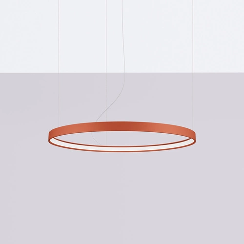 Żyrandol RIO 78 ochra czerwona LED 3000K