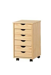 Kontenerek do biurka Nils sosnowy