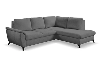 Narożnik Nevada z funkcją spania prawy    szary Spot 03 GR2