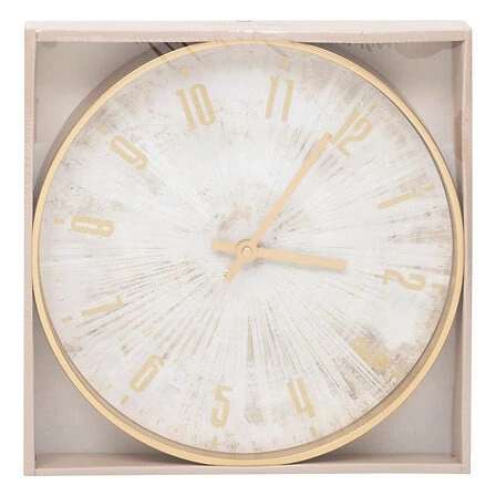 Zegar Izzie 30 cm złoty