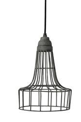 Lampa wisząca Babette cement OUTLET