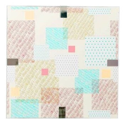 Plafon LED kwadratowy Ambiente 40x40 multikolor nowoczesny do salonu i jadalni CANDELLUX