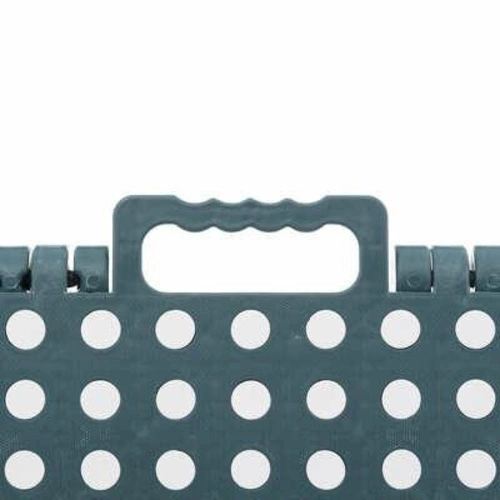 Składany taboret plastikowy 5five simply smart czarny 27 cm do łazienki i garderoby