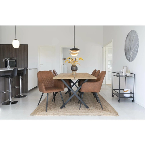 Dywan jutowy Bombay 65x135 cm prostokątny pleciony boho do salonu i przedpokoju Intesi