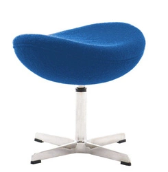 Podnóżek Jajo kaszmir inspirowany Egg niebieski 23