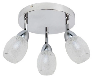 Lampa sufitowa Rico plafon 3x6W LED smd główka okrągła 1e z przegubem kd system klosz wymienny