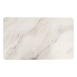 Mata diatomitowa 5five simply smart szybkoschnąca marmur biały 45x75 cm do łazienki i kuchni