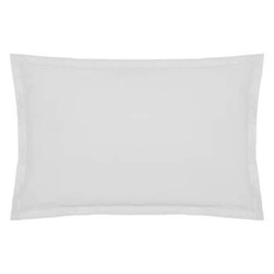 Poszewka na poduszkę 50 x 70 cm bawełna  biała
