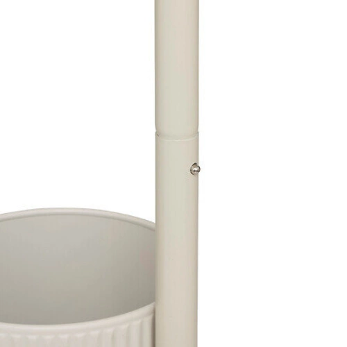 Onyx beżowy metalowy stojak na papier toaletowy do łazienki nowoczesny 5five simply smart